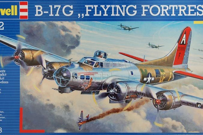Revell B-17G 1/72 04283 Revell B-17G Box Cover
