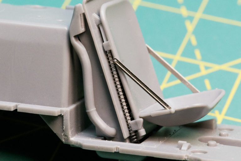 P-51D Seat with Scratch Built Suspension P-51D Seat