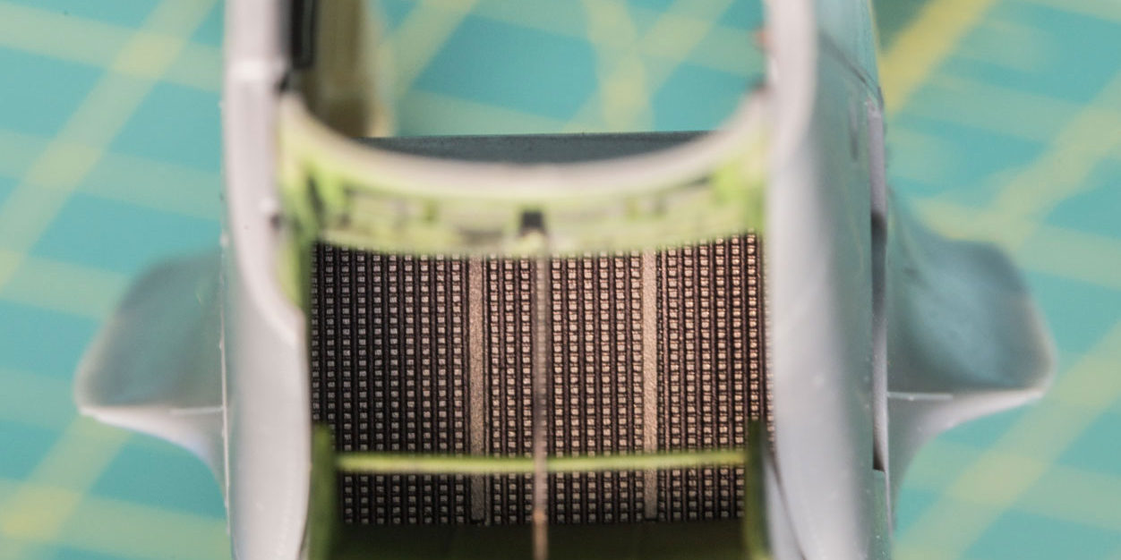 P-51D radiators mounted in the fuselage P-51 Radiators