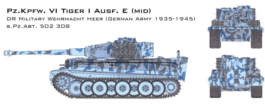 s.PZ.Abt 502 308 Tiger