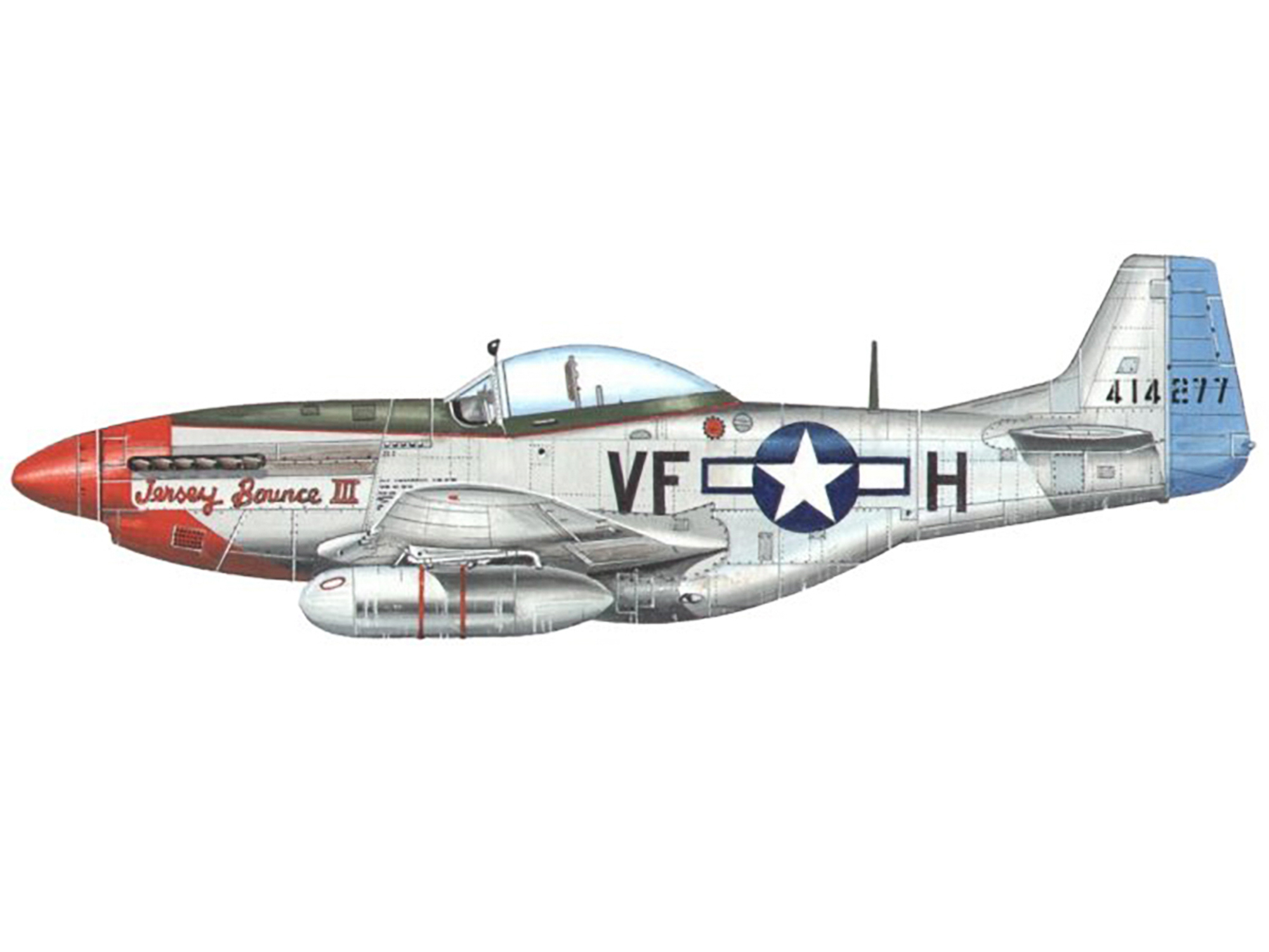 P-51D – Jersey Bounce III – 44-14277