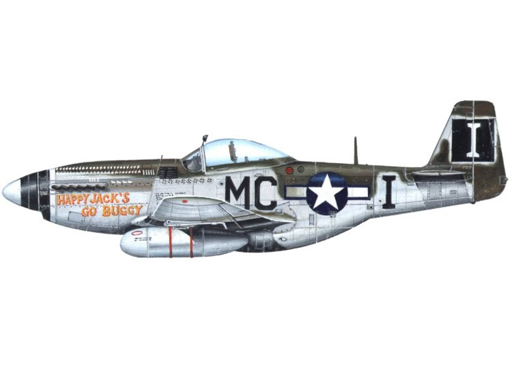 P-51D – Happy Jack's Go Buggy – 44-13761