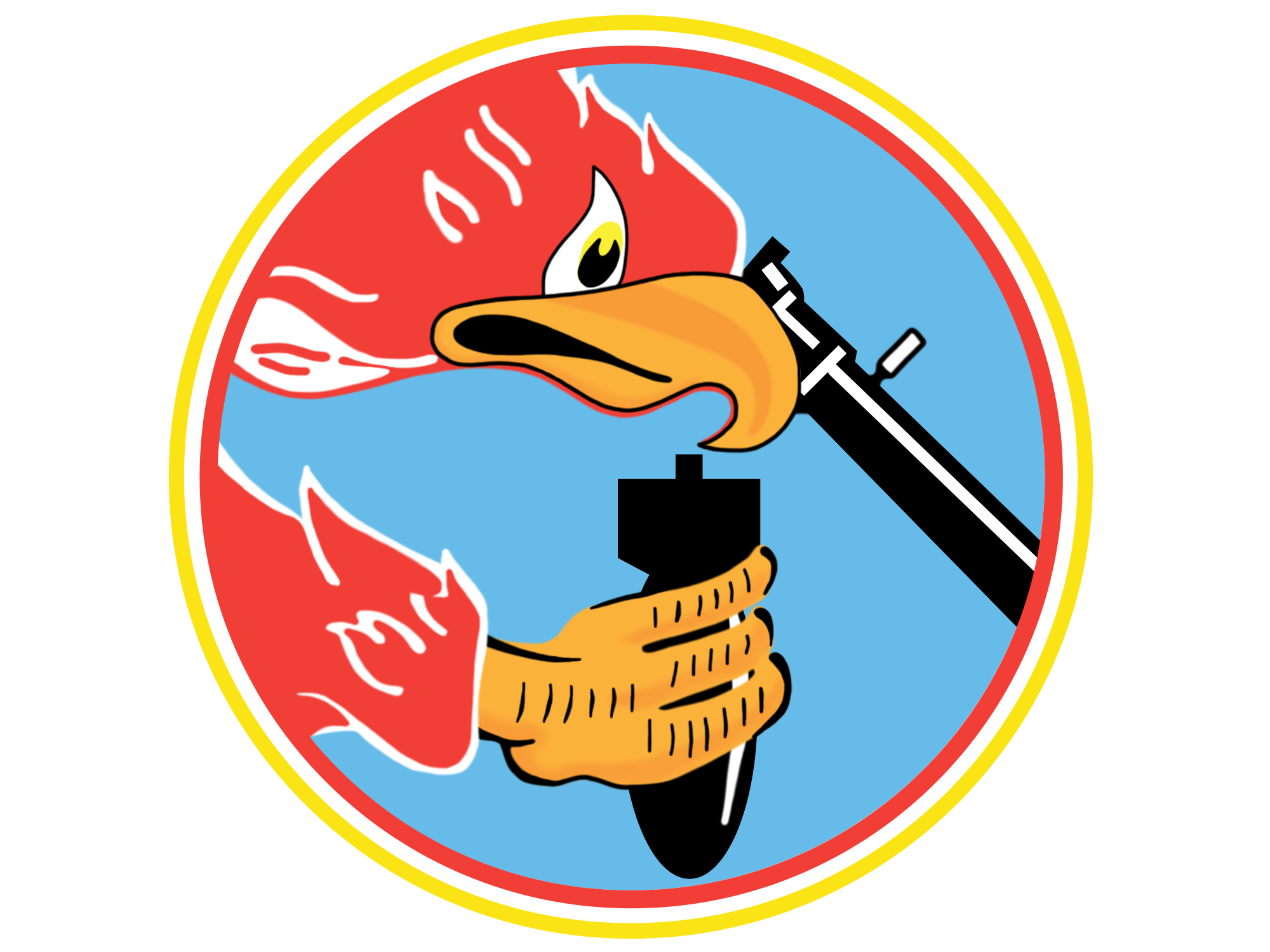 492nd Fighter Squadron Emblem
