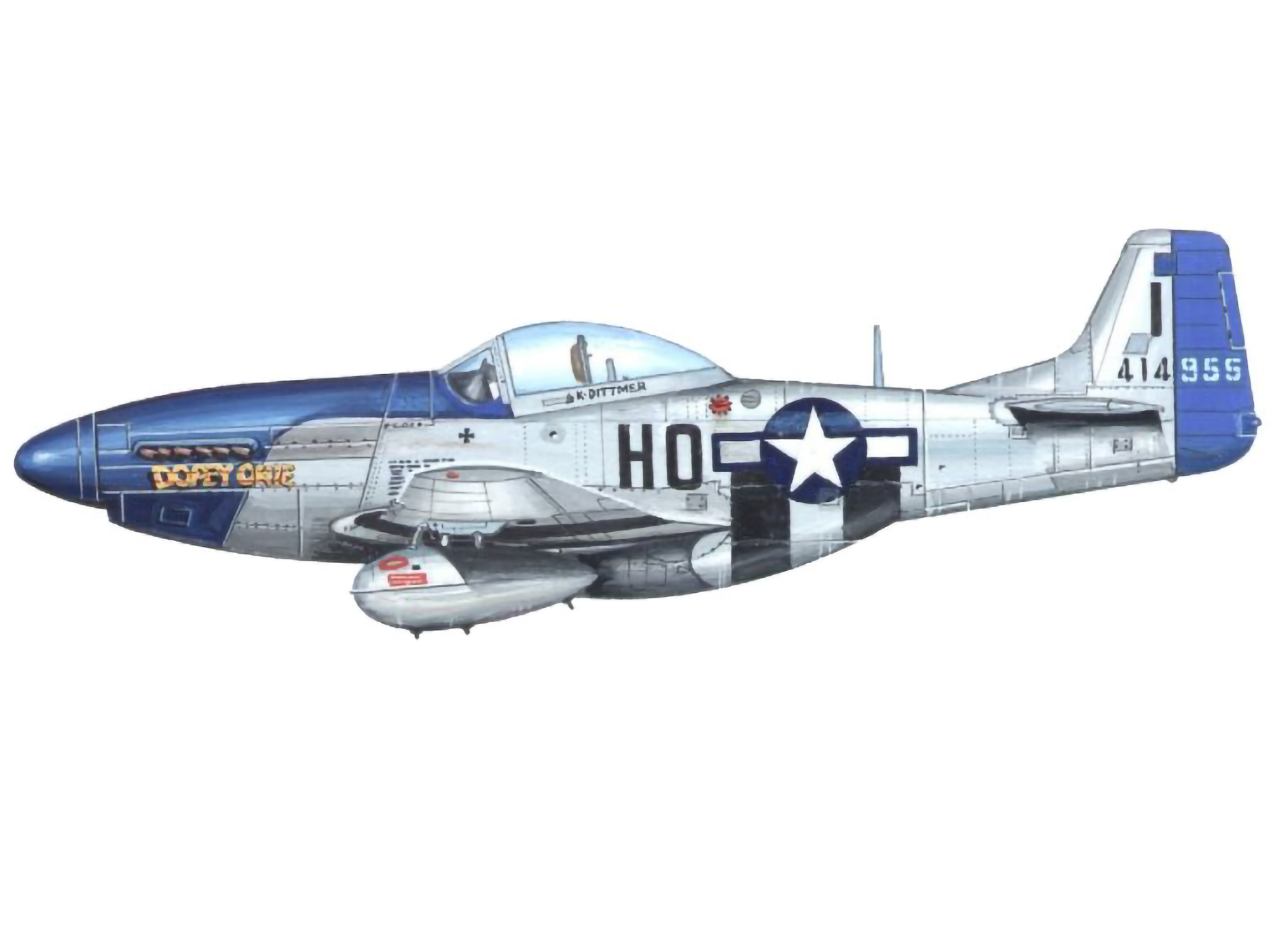 P-51D – Dopey Okie – 44-14955