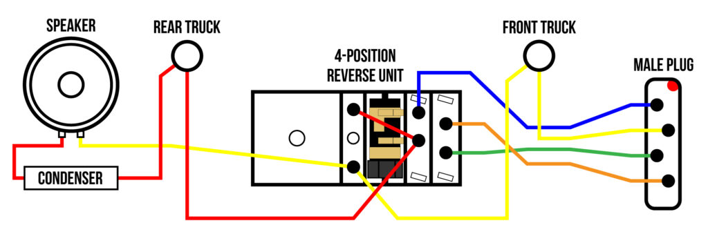 4-Wire Tender Wiring Diagram Speaker No Resistor