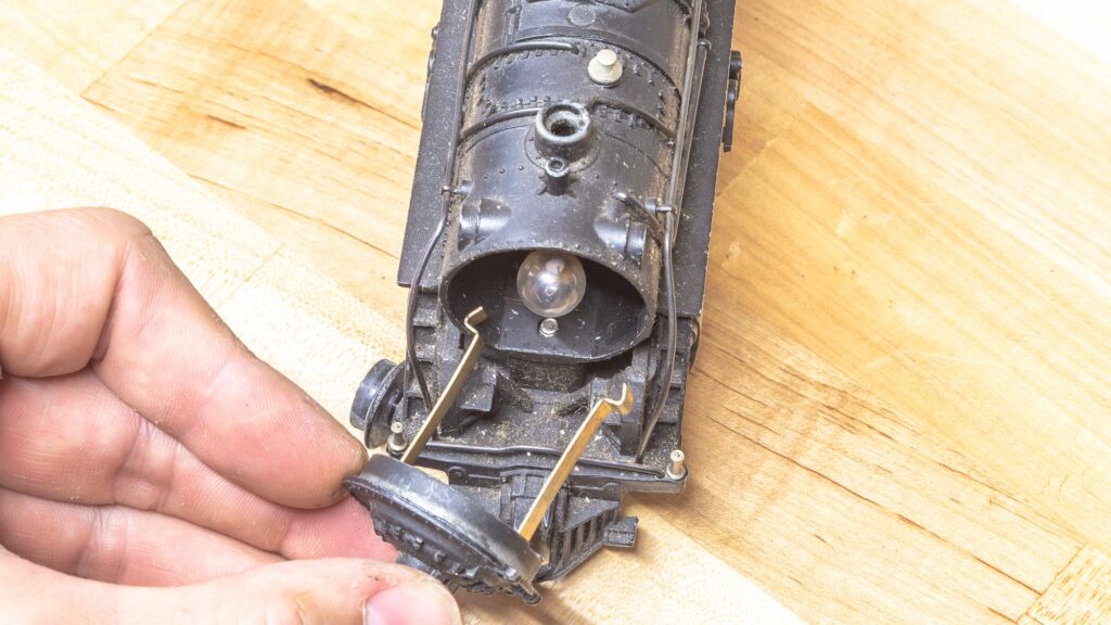 thumbnail image 2 of Repro Front Step For American Flyer Hudson Tender – S Gauge Train Part 2 of 5